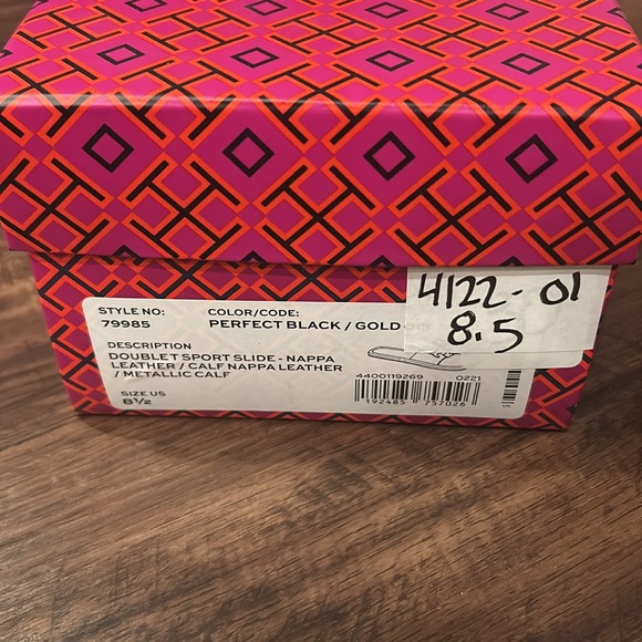 Women’s Tory Burch Double T Sport Slide - Picture 2 of 3